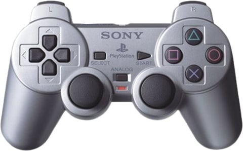 PS2 Official DualShock 2 Silver Controller - CeX (UK): - Buy, Sell 